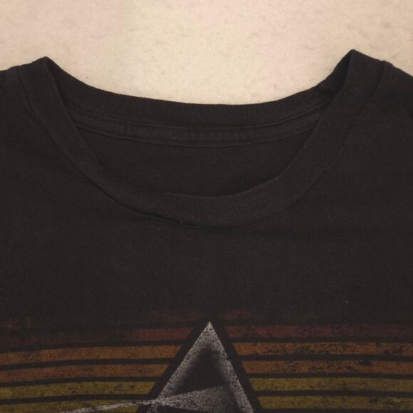 Pink Floyd Band Graphic Short Sleeve Crew Neck T Shirt Adult Mens Size 2XL Black - Picture 3 of 9